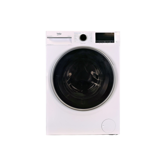 Lave-Linge Sechant 10 kg Reconditionné BEKO B5DFT5104412W : vue de face