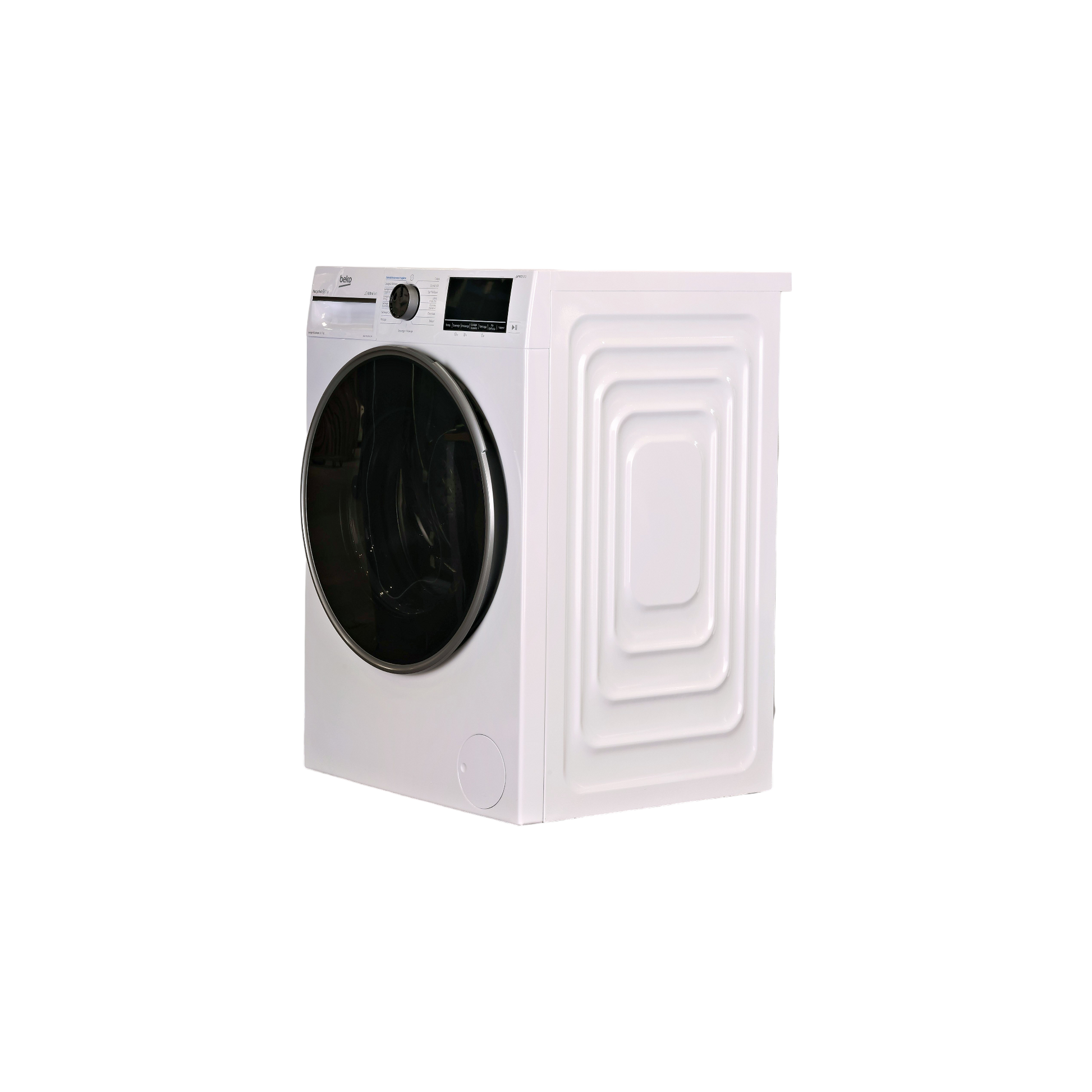 Lave-Linge Sechant 10 kg Reconditionné BEKO B5DFT5104412W : vue du côté gauche