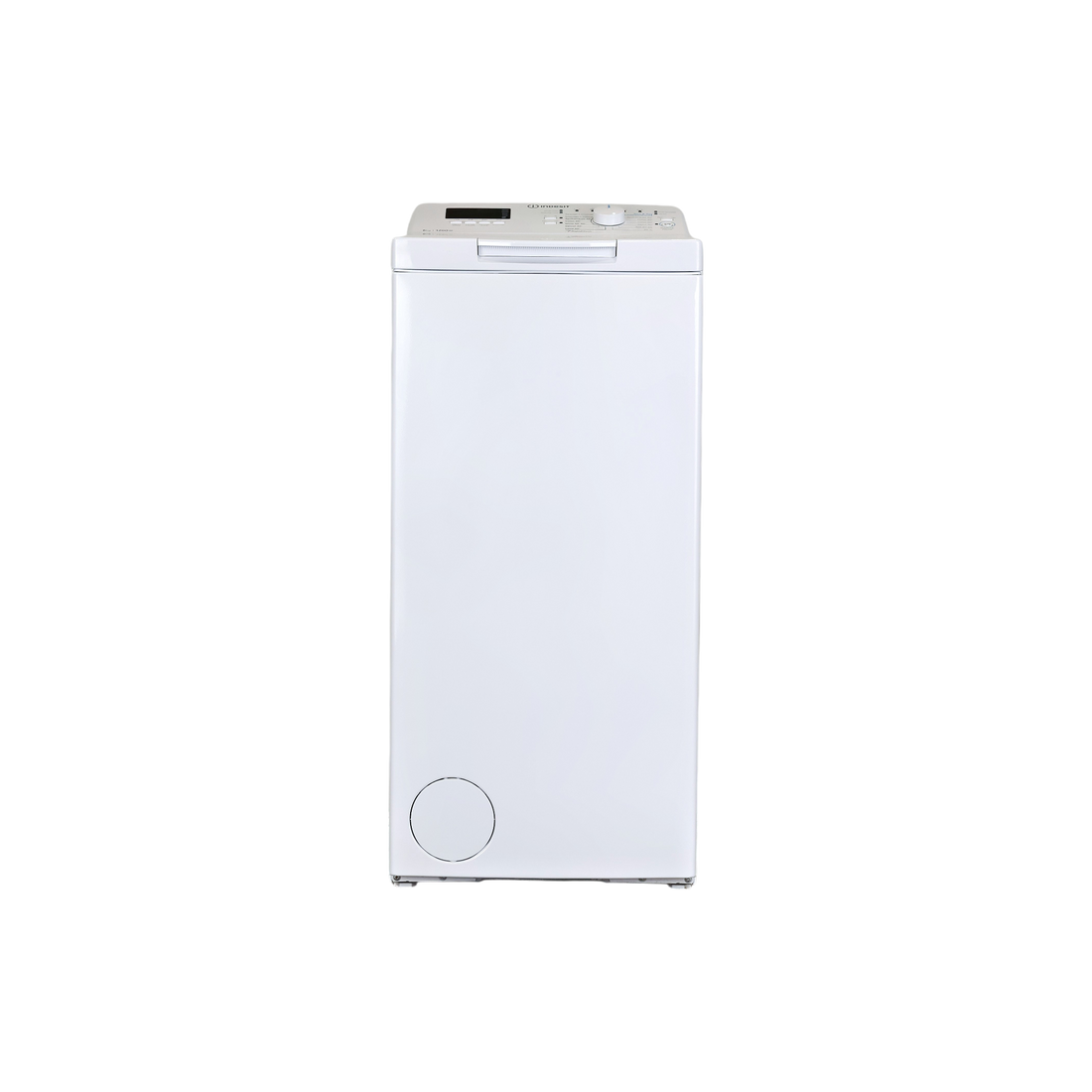 Lave-Linge Top 6 kg Reconditionné INDESIT BTWHS62400FRN : vue de face