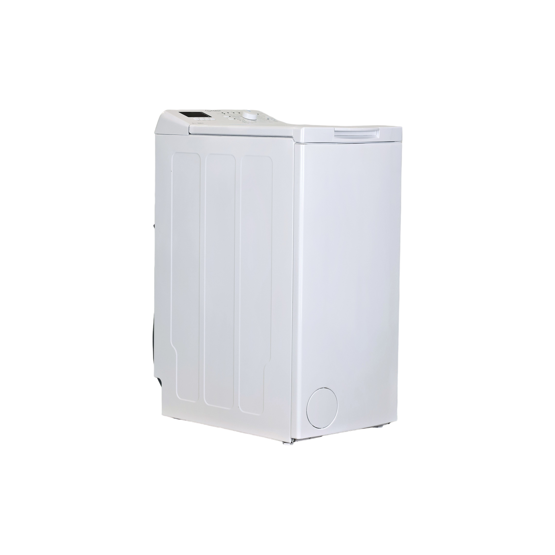 Lave-Linge Top 6 kg Reconditionné INDESIT BTWHS62400FRN : vue du côté droit