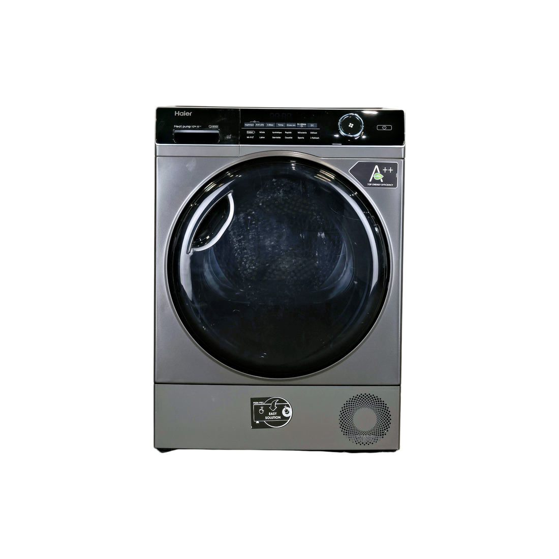 Seche-Linge Pompe À Chaleur 10 kg Reconditionné HAIER HD100-A2959RE-FR : vue de face