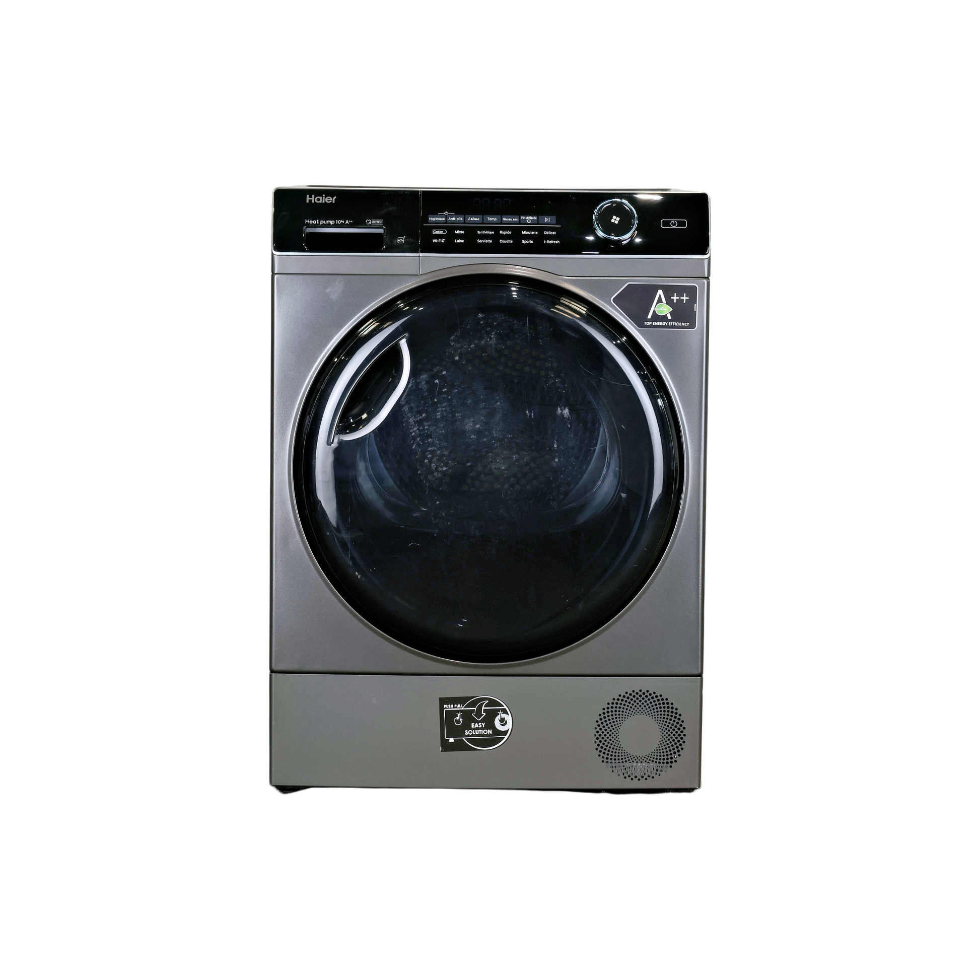 Seche-Linge Pompe À Chaleur 10 kg Reconditionné HAIER HD100-A2959RE-FR : vue de face