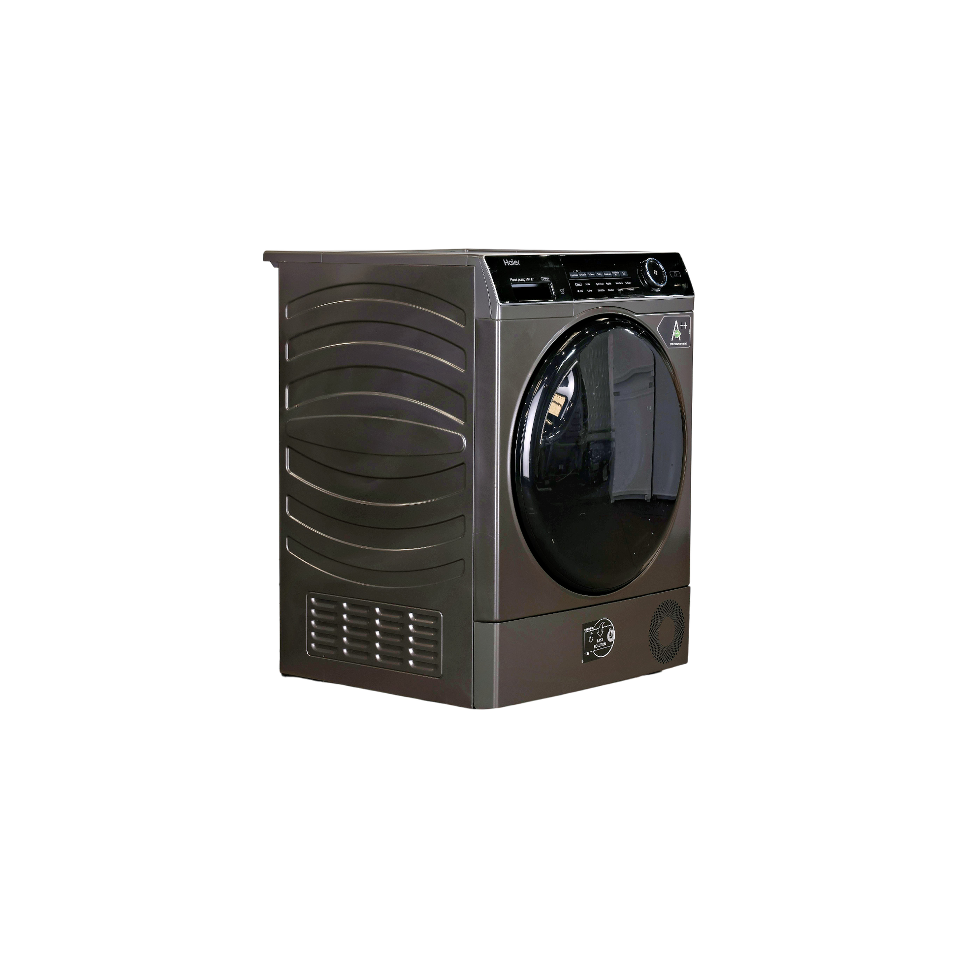 Seche-Linge Pompe À Chaleur 10 kg Reconditionné HAIER HD100-A2959RE-FR : vue du côté droit
