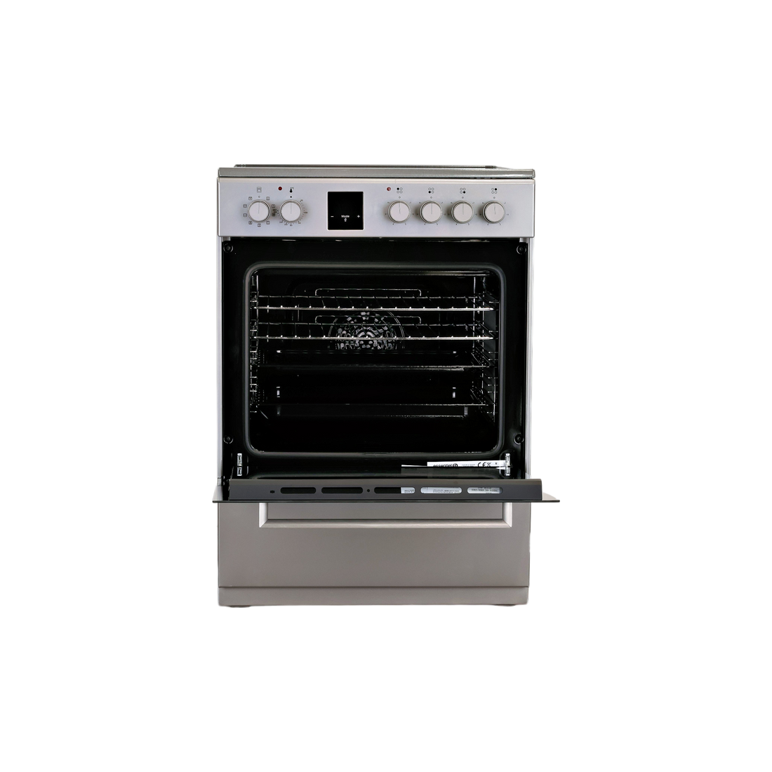 Cuisinière Vitrocéramique  Reconditionné ESSENTIEL B ECV606S : vue de l'intérieur