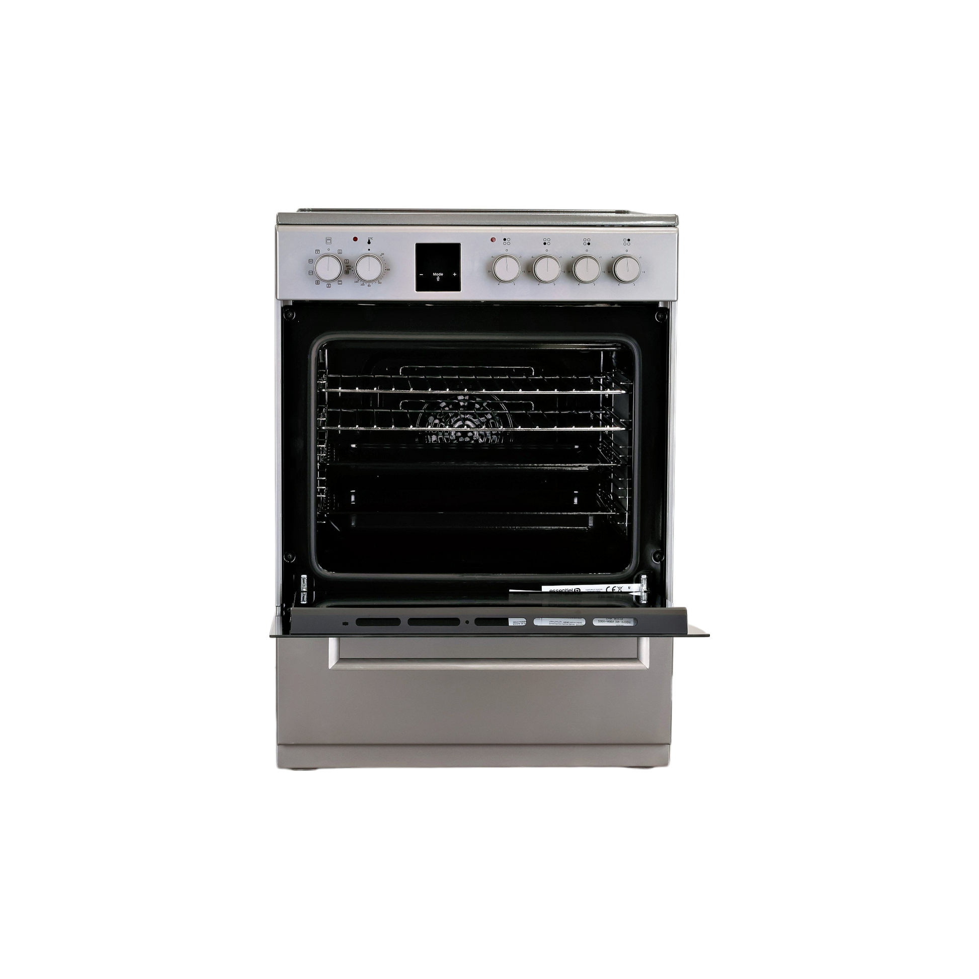Cuisinière Vitrocéramique  Reconditionné ESSENTIEL B ECV606S : vue de l'intérieur