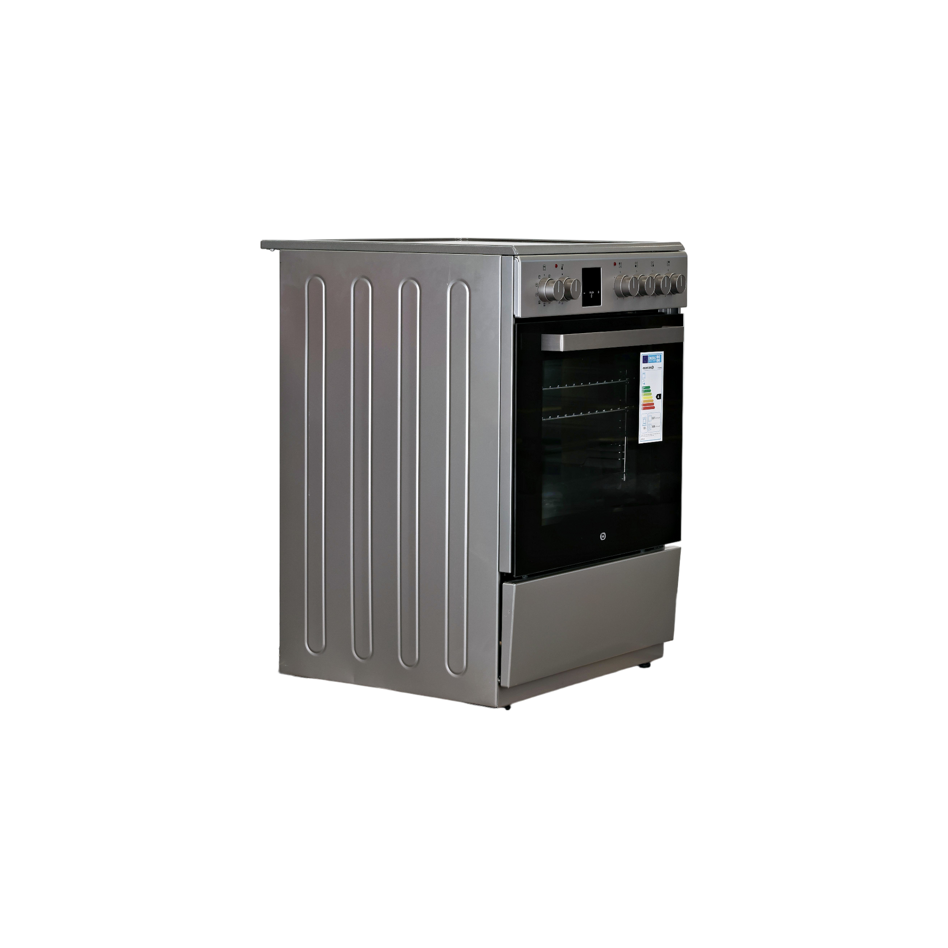 Cuisinière Vitrocéramique  Reconditionné ESSENTIEL B ECV606S : vue du côté droit