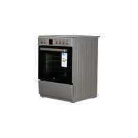 Cuisinière Vitrocéramique  Reconditionné ESSENTIEL B ECV606S : vue du côté gauche