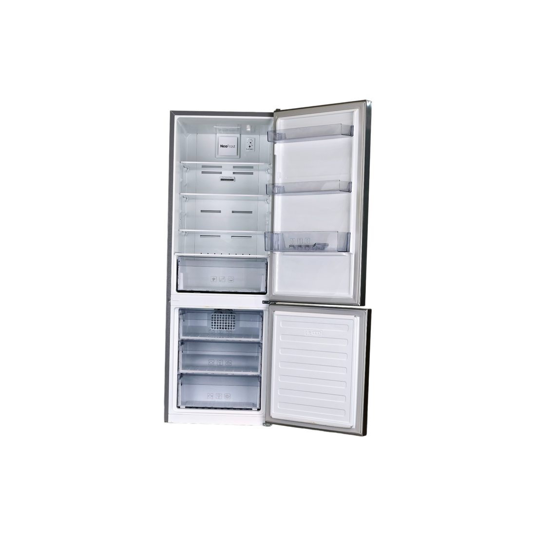 Réfrigérateur Avec Congélateur 323 L Reconditionné BEKO RCNT340I20BS : vue de l'intérieur