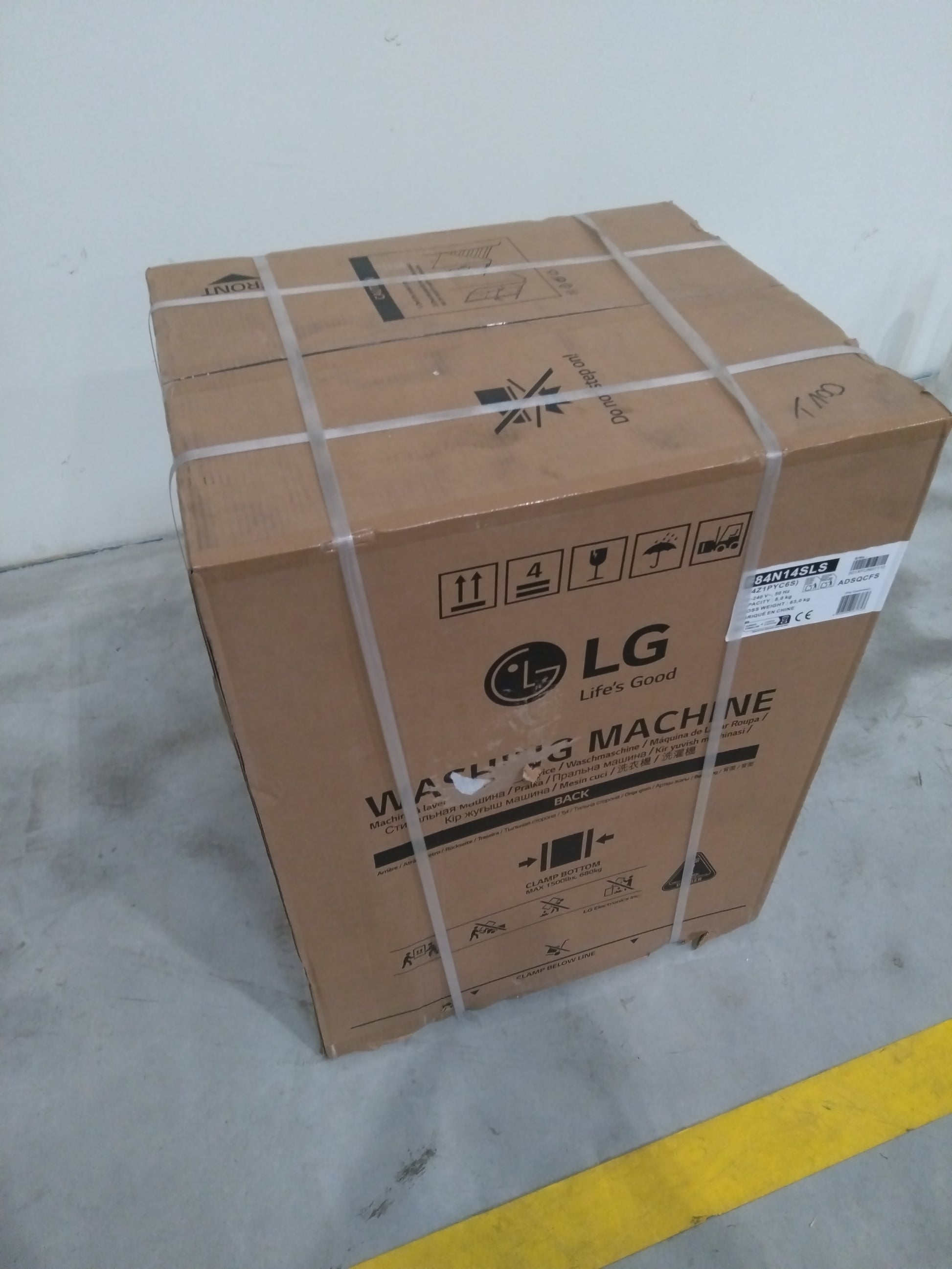 Lave-Linge Hublot 8 kg Reconditionné LG F84N14SLS : détails