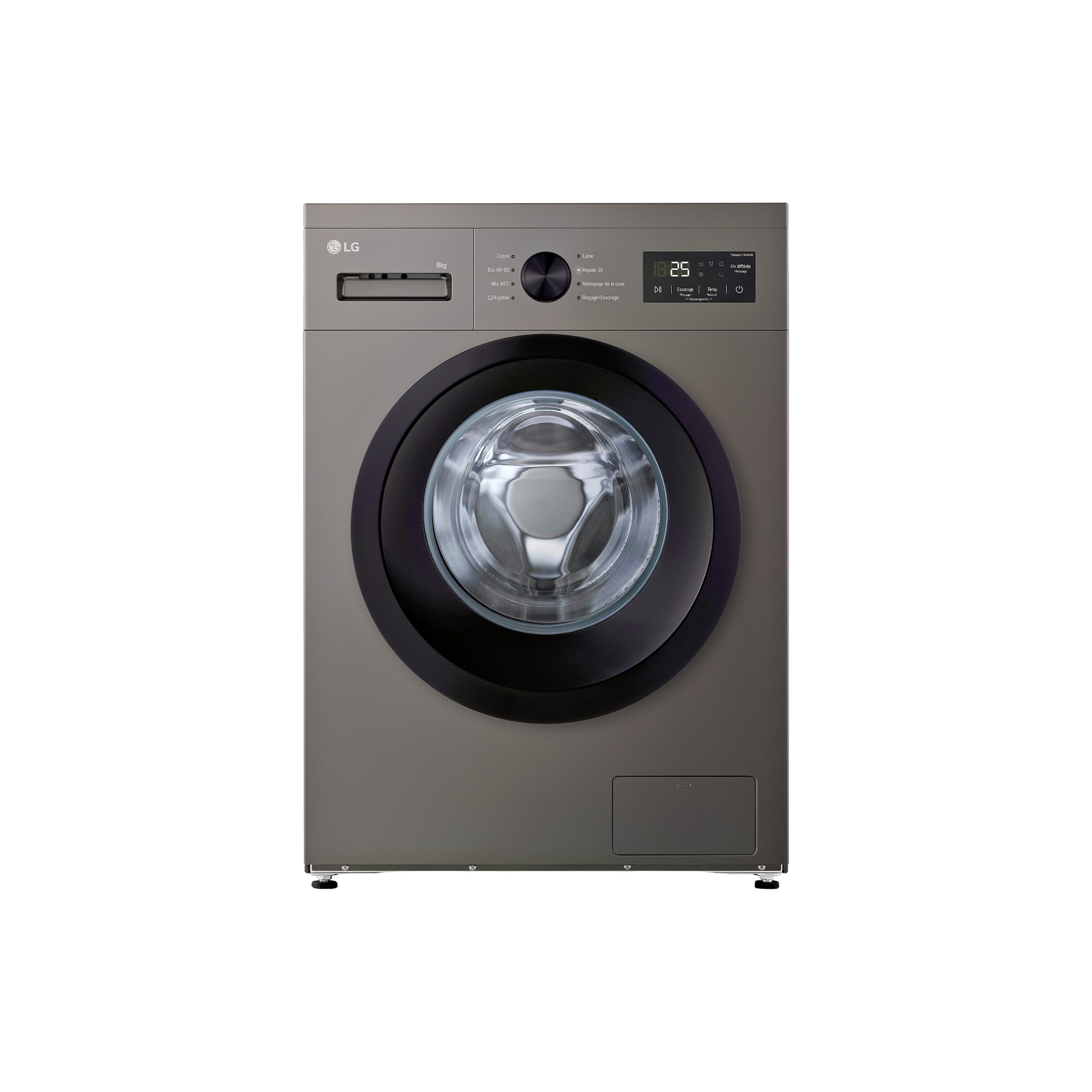 Lave-Linge Hublot 8 kg Reconditionné LG F84N14SLS : vue de face