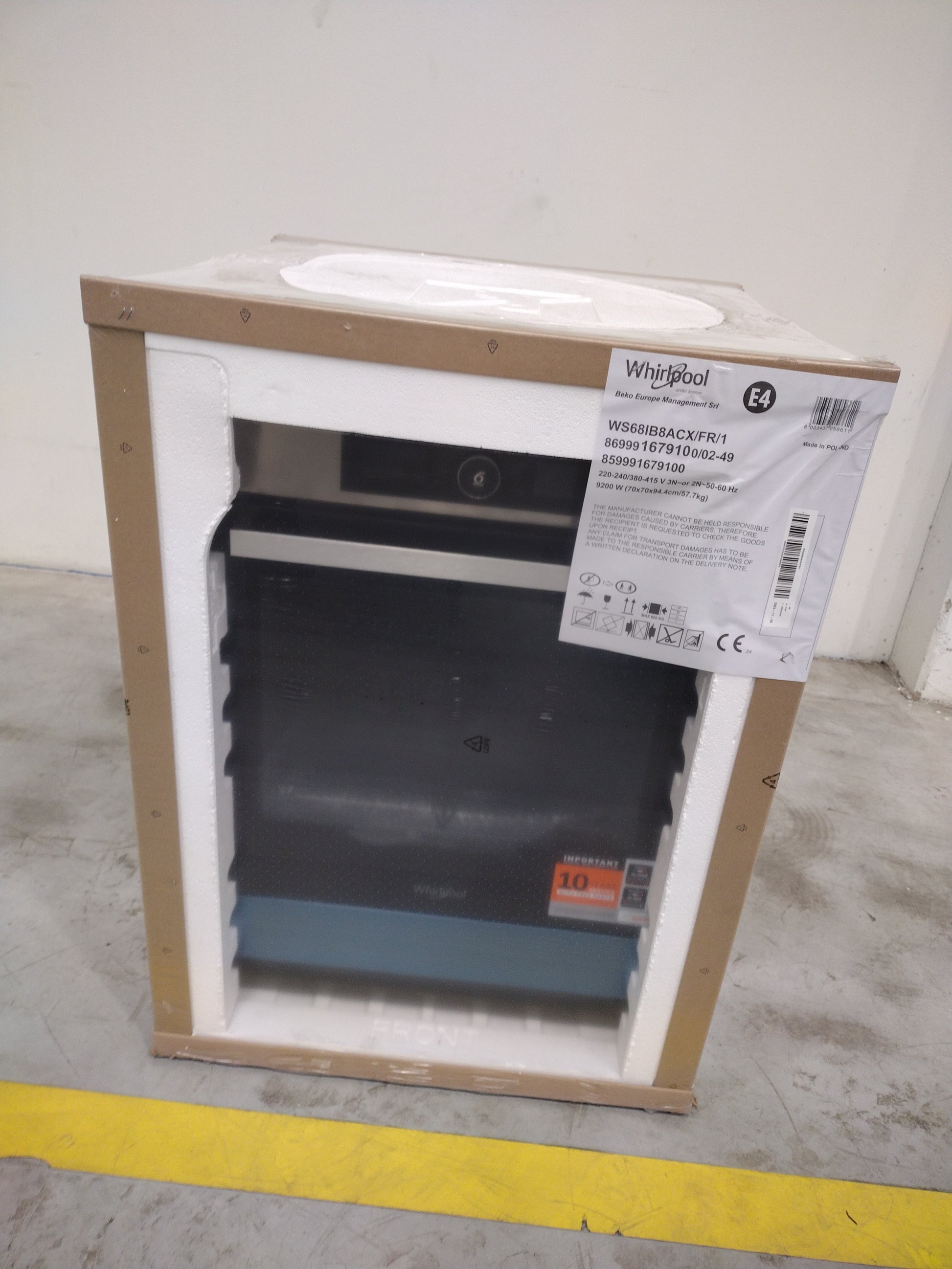 Cuisinière À Induction  Reconditionné WHIRLPOOL WS68IB8ACX/FR/1 : détails