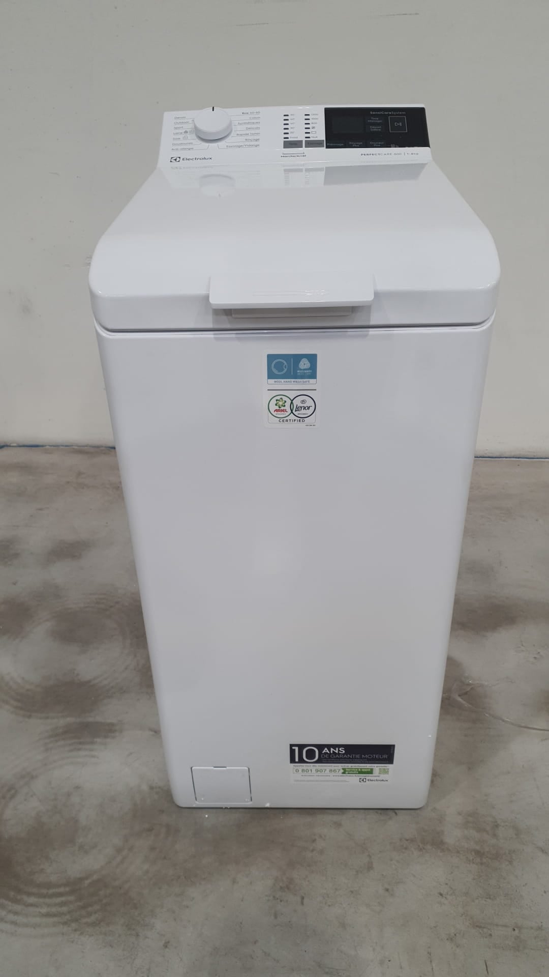 Lave-Linge Top 6 kg Reconditionné ELECTROLUX YW6T4613DA : détails