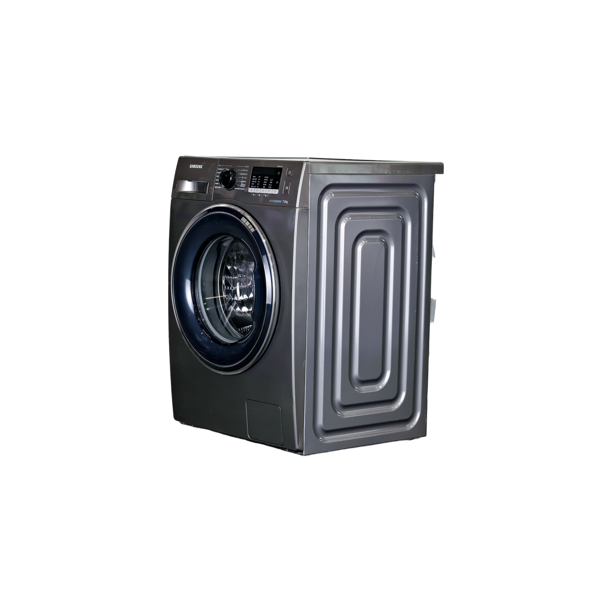 Lave-Linge Hublot 7 kg Reconditionné SAMSUNG WW70J5355FX : vue du côté gauche