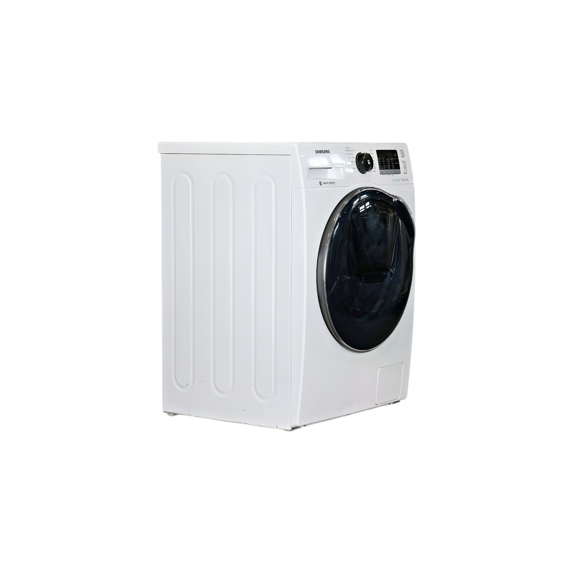 Lave-Linge Sechant 7 kg Reconditionné SAMSUNG WD70K5B10OW : vue du côté droit