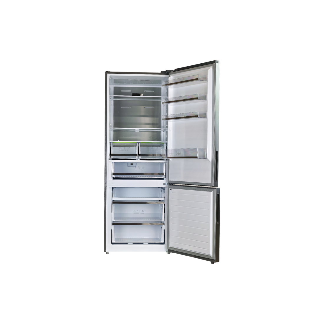 Réfrigérateur Avec Congélateur 435 L Reconditionné ESSENTIEL B ERCVE190-70MI V1 : vue de l'intérieur