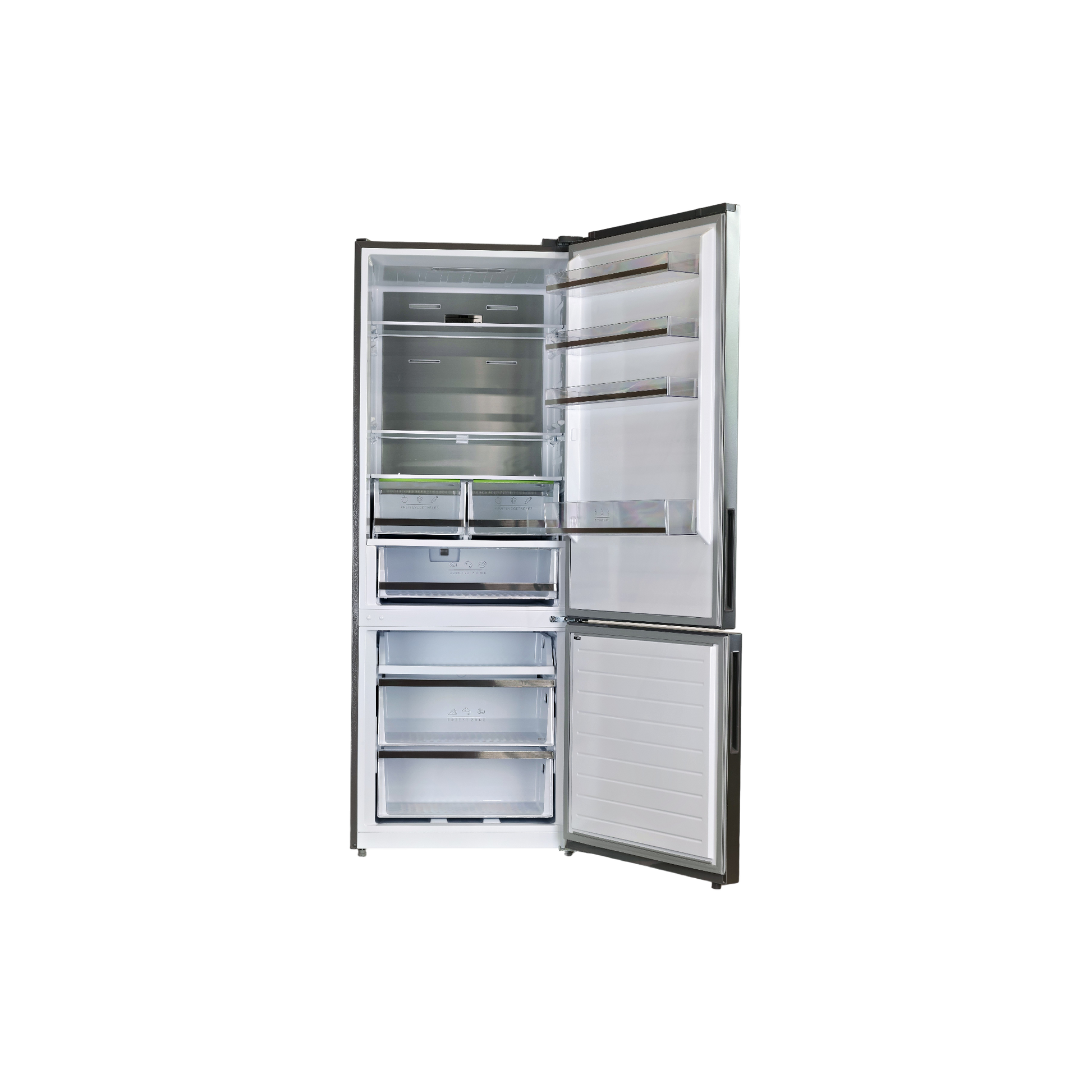 Réfrigérateur Avec Congélateur 435 L Reconditionné ESSENTIEL B ERCVE190-70MI V1 : vue de l'intérieur