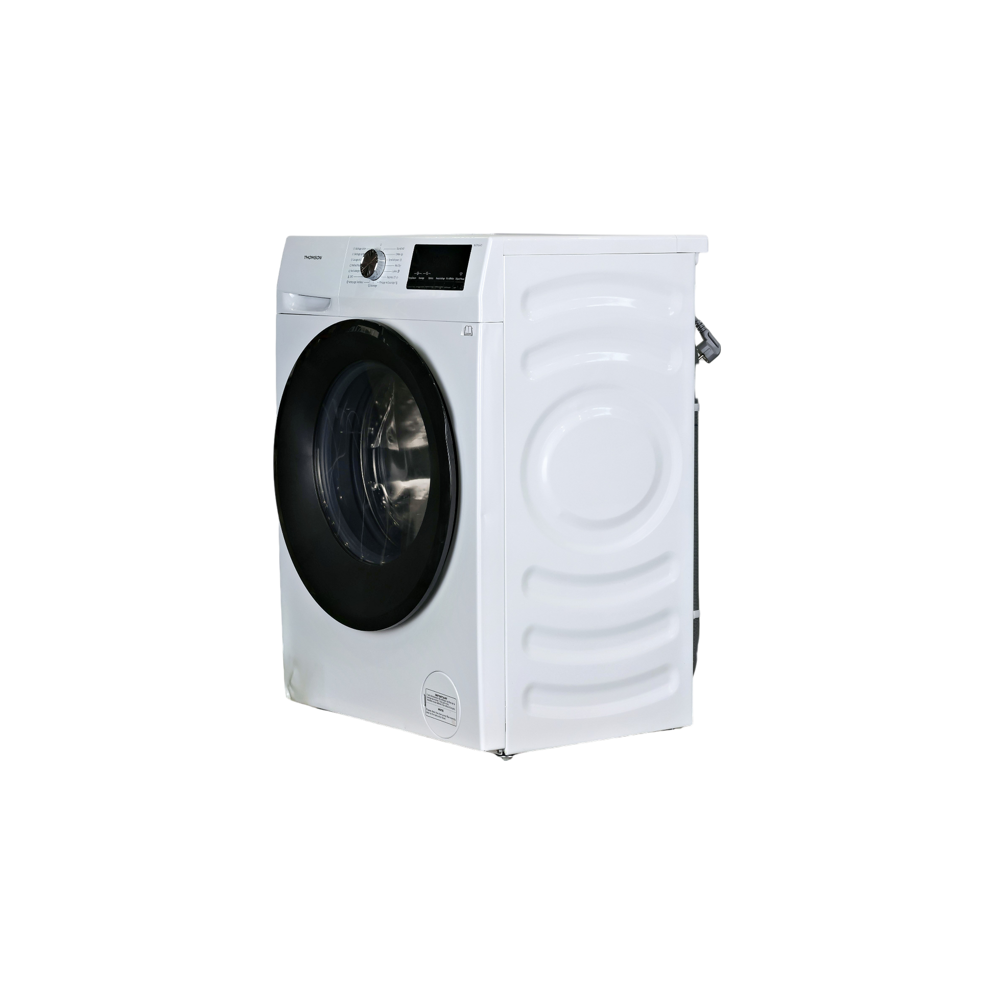 Lave-Linge Sechant 8 kg Reconditionné THOMSON WDP85AD : vue du côté gauche
