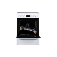 Cuisinière Vitrocéramique  Reconditionné BEKO FSE67300WCS : vue de l'intérieur