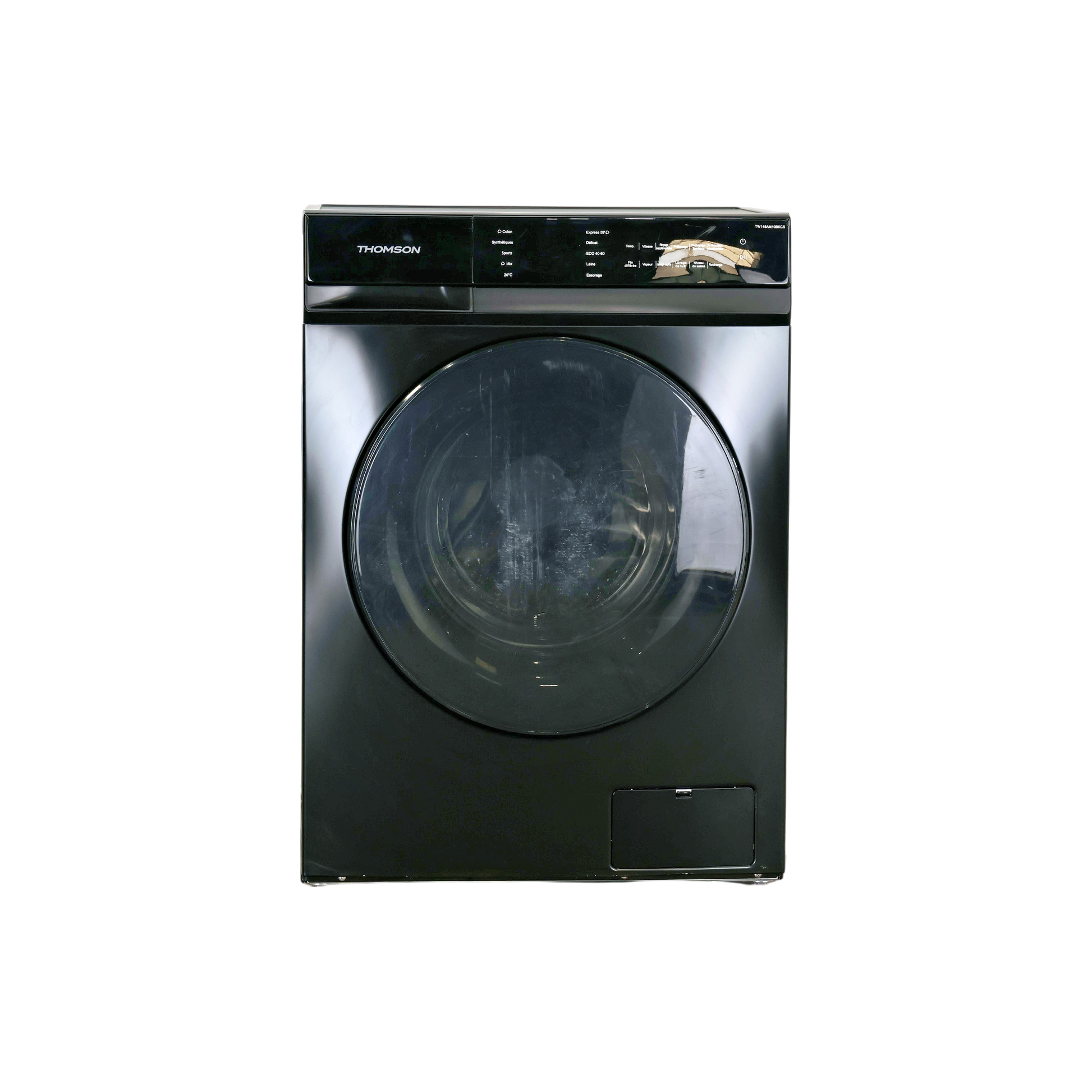 Lave-Linge Hublot 8 kg Reconditionné THOMSON TW148AM10BKCS : vue de face