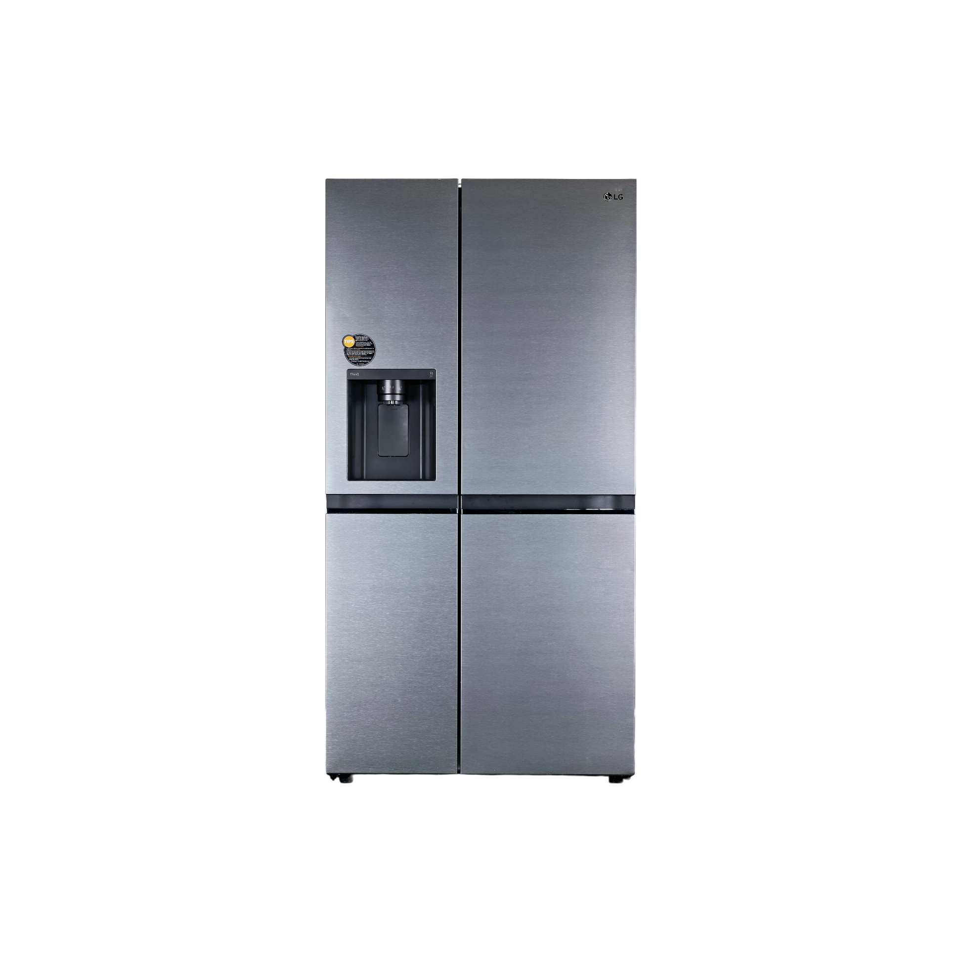 Réfrigérateur Américain 635 L Reconditionné LG GSLV80DSLF : vue de face