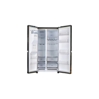 Réfrigérateur Américain 635 L Reconditionné LG GSLV80DSLF : vue de l'intérieur
