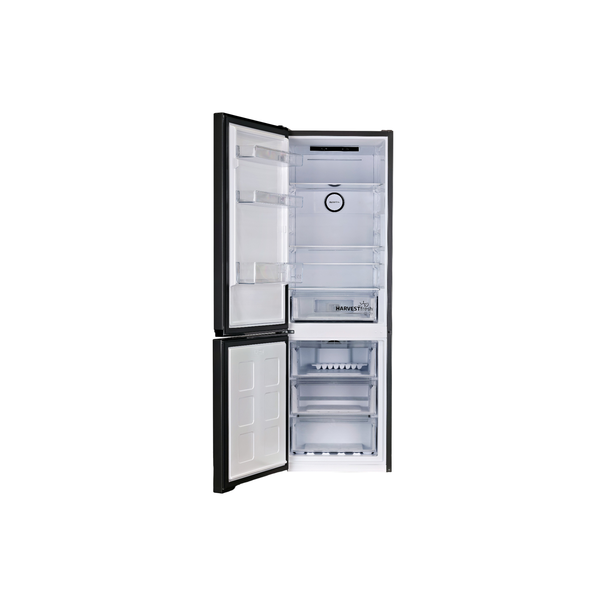 Réfrigérateur Avec Congélateur 301 L Reconditionné BEKO B5RCNA346HG : vue de l'intérieur