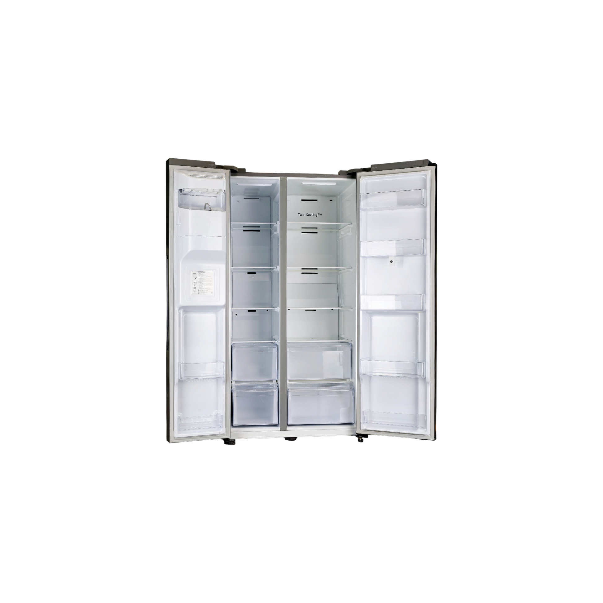 Réfrigérateur Américain 614 L Reconditionné SAMSUNG RS6HA8880S9 : vue du côté gauche