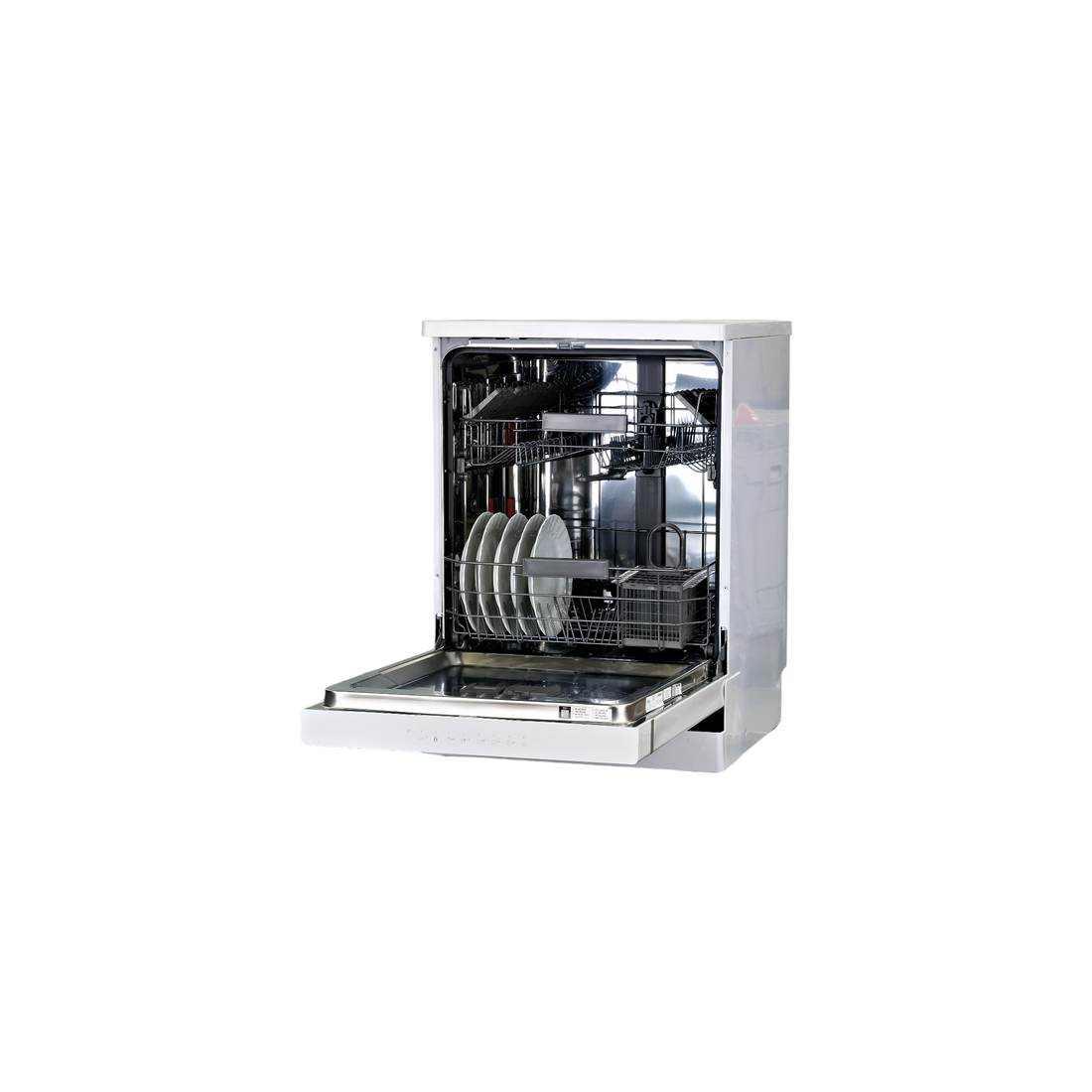 Lave-Vaisselle Pose Libre 14 Cvts Reconditionné WHIRLPOOL W3FD634 : vue de l'intérieur