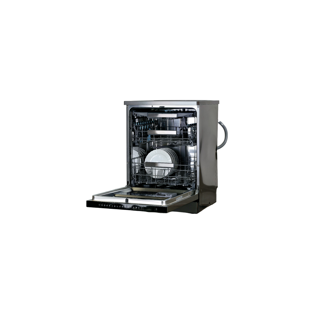 Lave-Vaisselle Pose Libre 14 Cvts Reconditionné HAIER XF 4A4M4PA : vue de l'intérieur