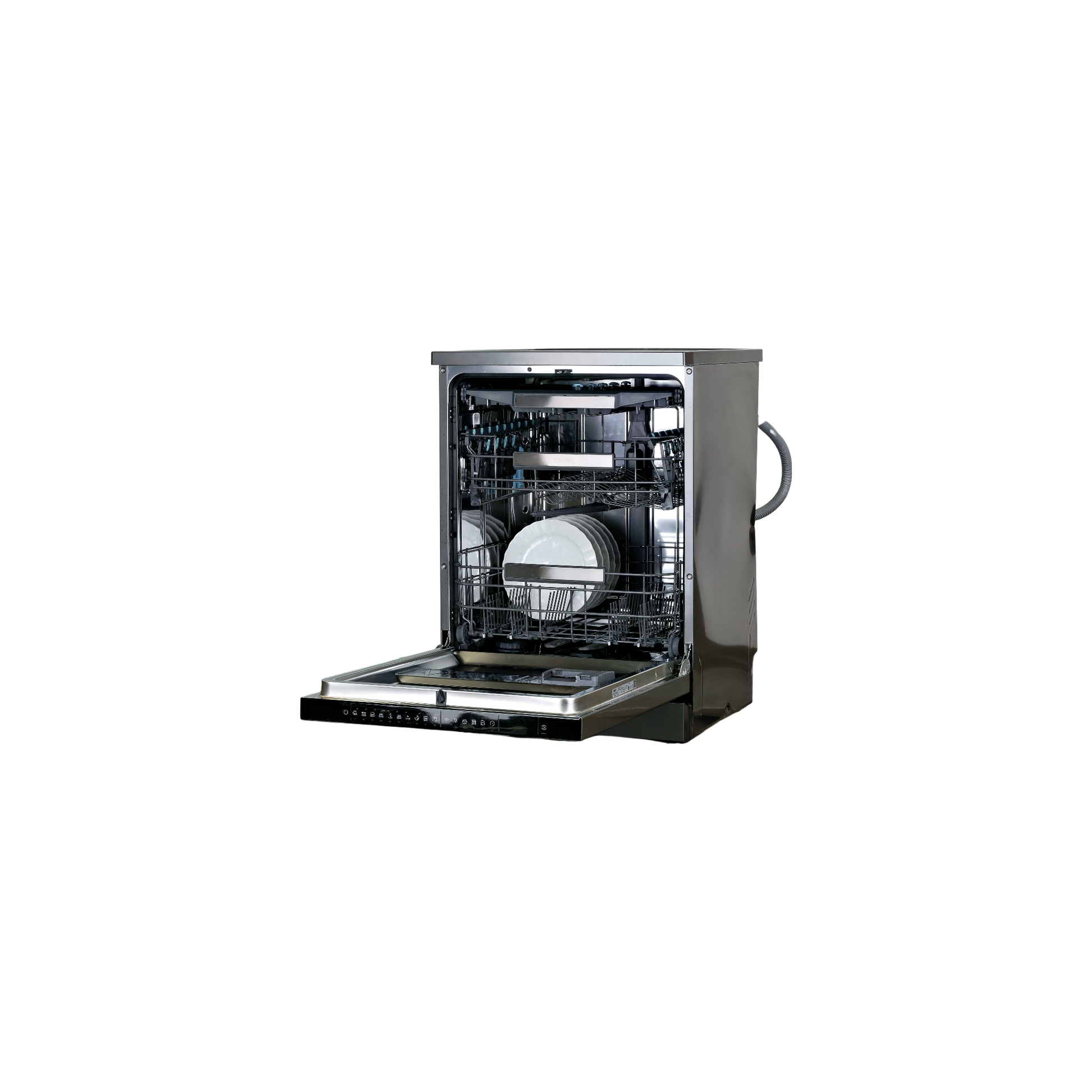 Lave-Vaisselle Pose Libre 14 Cvts Reconditionné HAIER XF 4A4M4PA : vue de l'intérieur