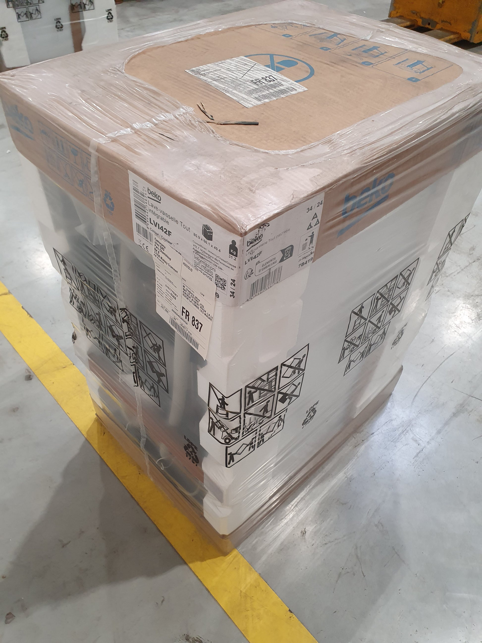 Lave-Vaisselle Encastrable 10 Cvts Reconditionné BEKO LVI42F : détails