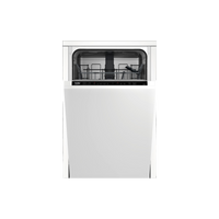 Lave-Vaisselle Encastrable 10 Cvts Reconditionné BEKO LVI42F : vue du côté gauche