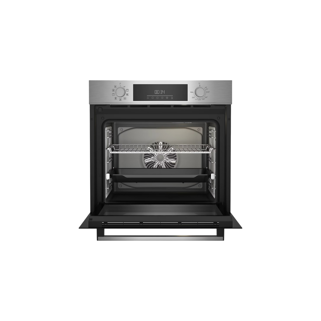 Four Chaleur Tournante 72 L Reconditionné BEKO BBQM12301XC : vue de l'intérieur