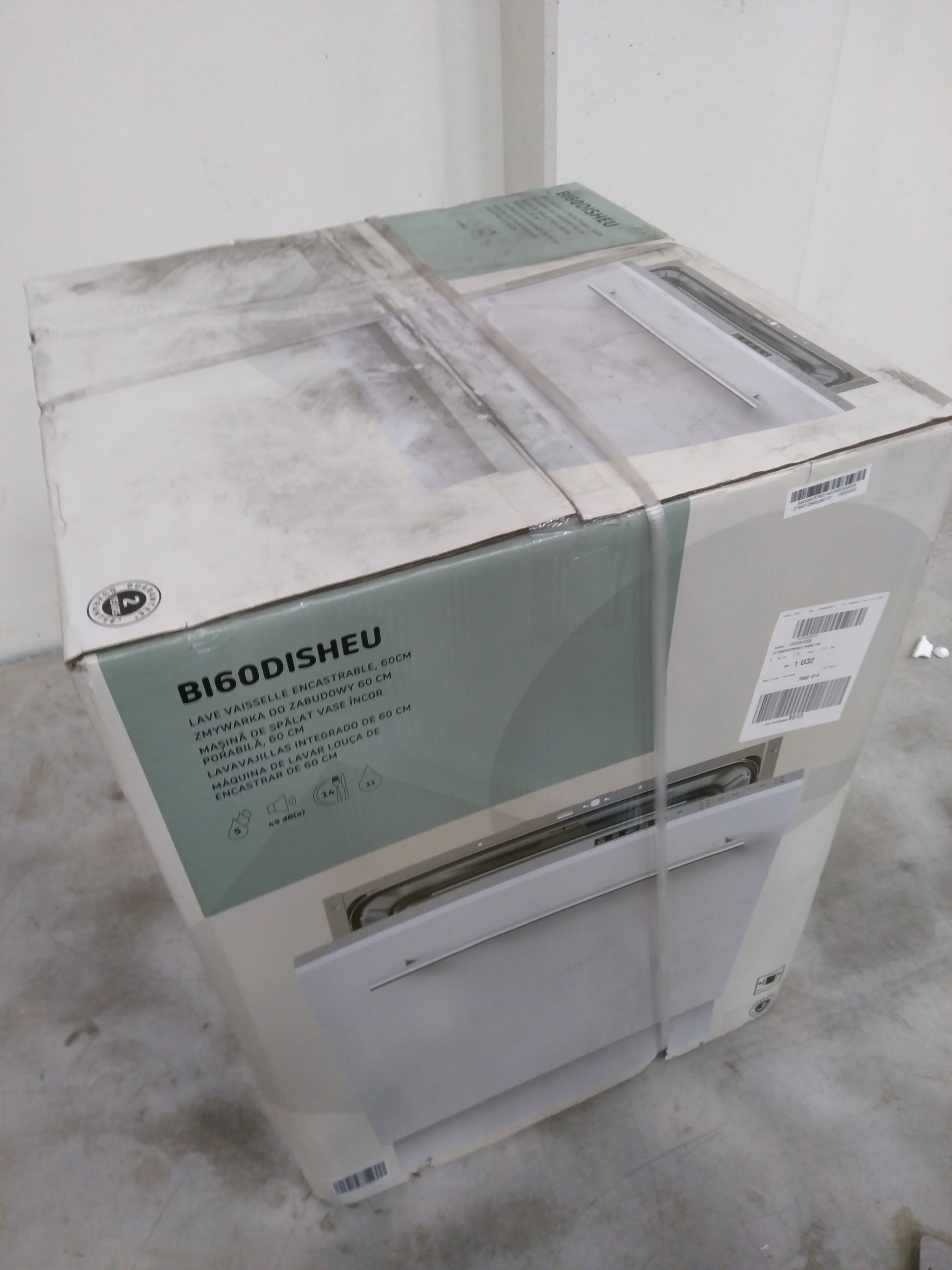 Lave-Vaisselle Encastrable 14 Cvts Reconditionné KINGFISHER BI60DISHEU : détails