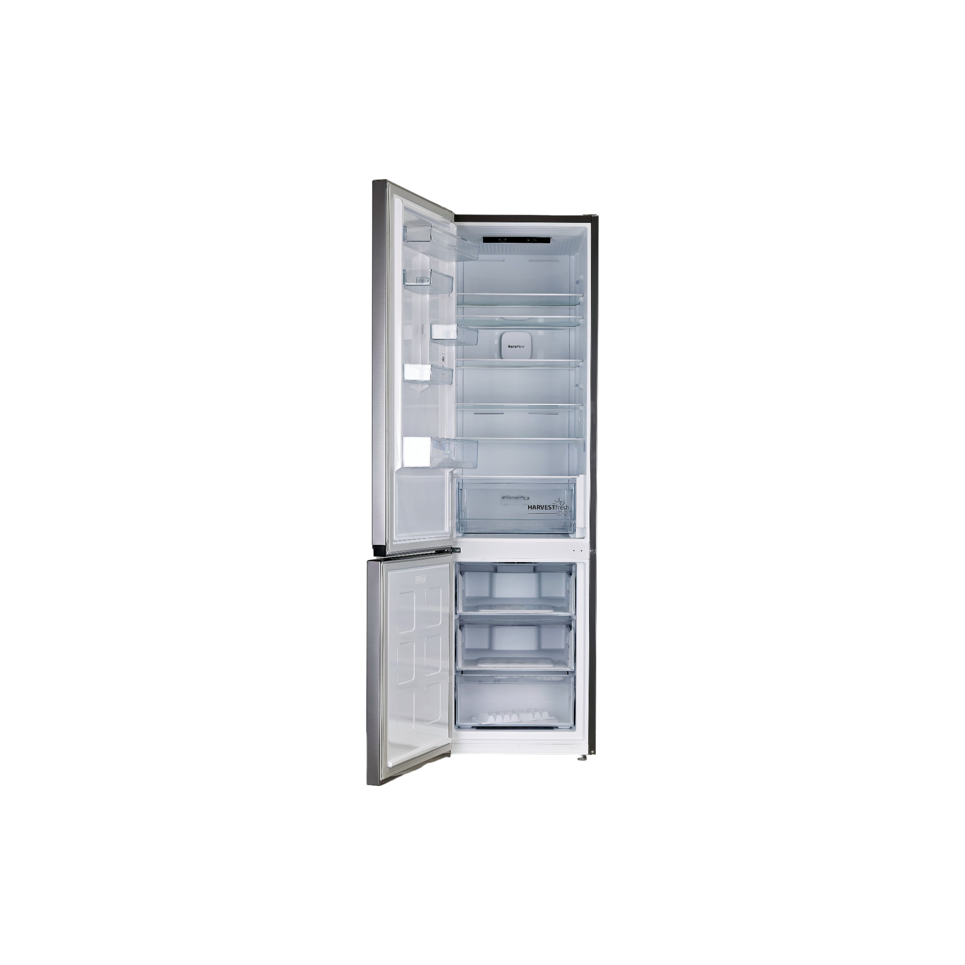 Réfrigérateur Avec Congélateur 415 L Reconditionné BEKO B3RCNE415HXB : vue de l'intérieur