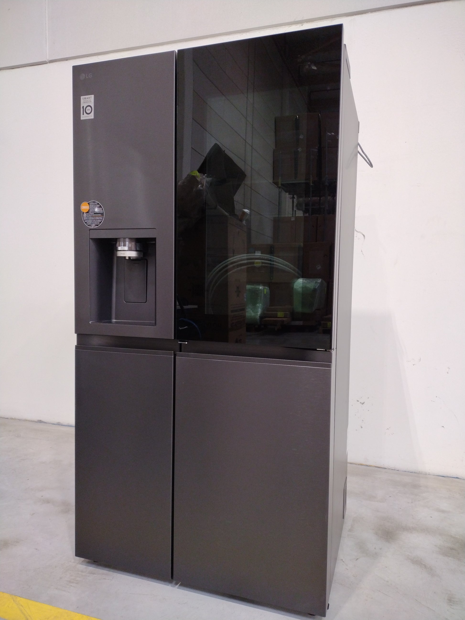 Réfrigérateur Américain 628 L Reconditionné LG GSXE90EVDD : détails