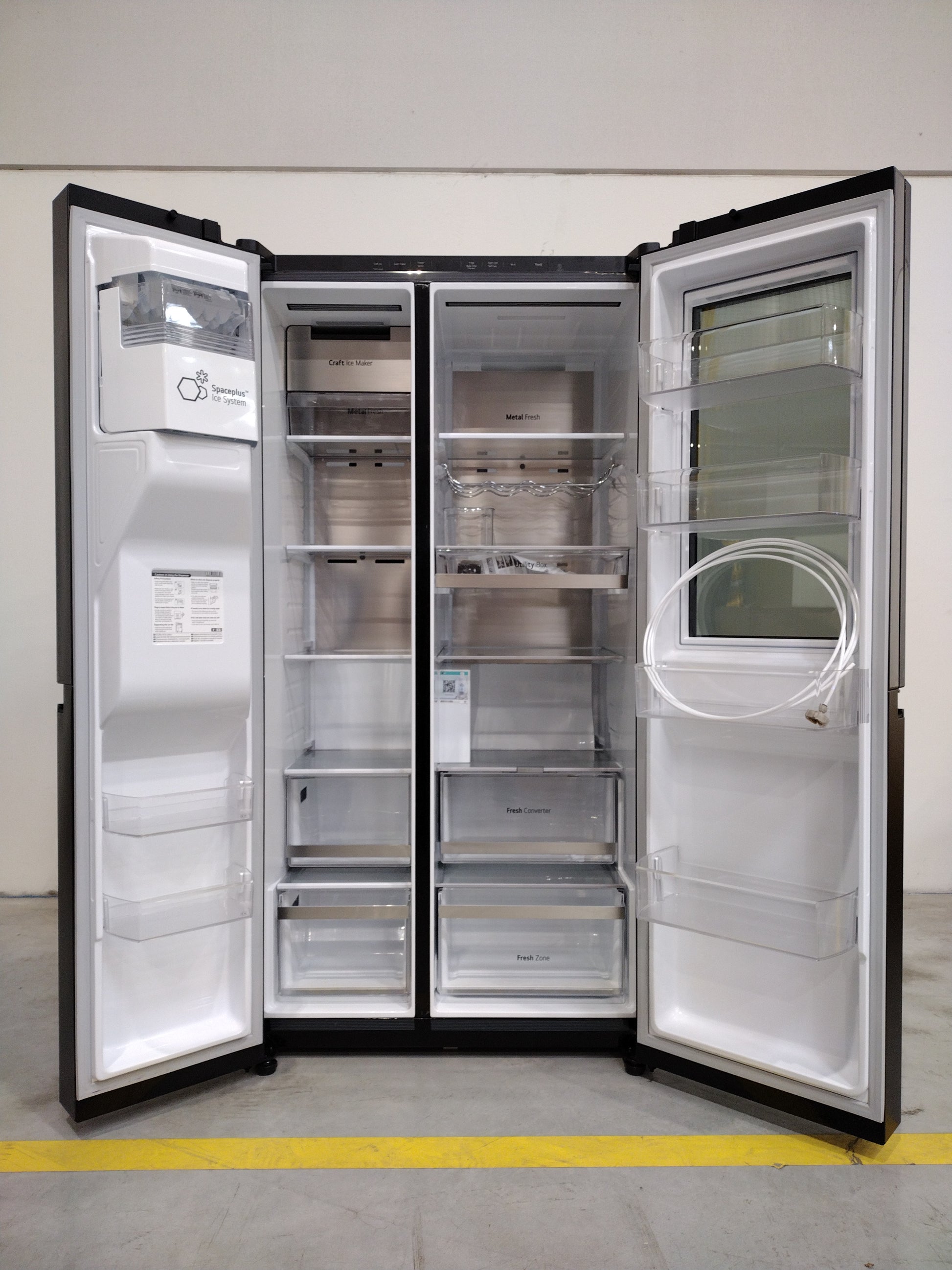 Réfrigérateur Américain 628 L Reconditionné LG GSXE90EVDD : détails