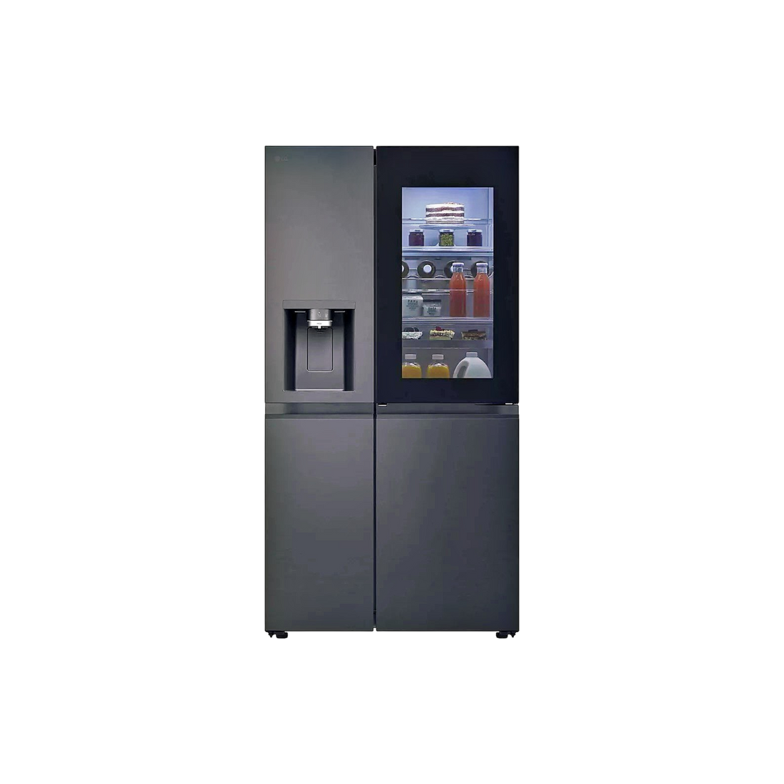 Réfrigérateur Américain 628 L Reconditionné LG GSXE90EVDD : vue de face