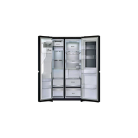 Réfrigérateur Américain 628 L Reconditionné LG GSXE90EVDD : vue de l'intérieur