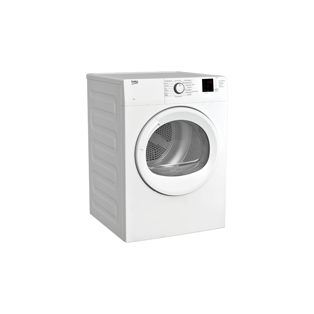 Seche-Linge Evacuation 8 kg Reconditionné BEKO DA8013PA : vue du côté droit