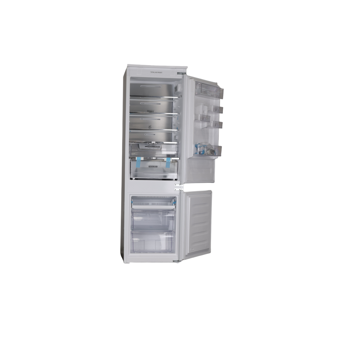Réfrigérateur Encastrable 250 L Reconditionné WHIRLPOOL WHC18T132FR : vue de l'intérieur