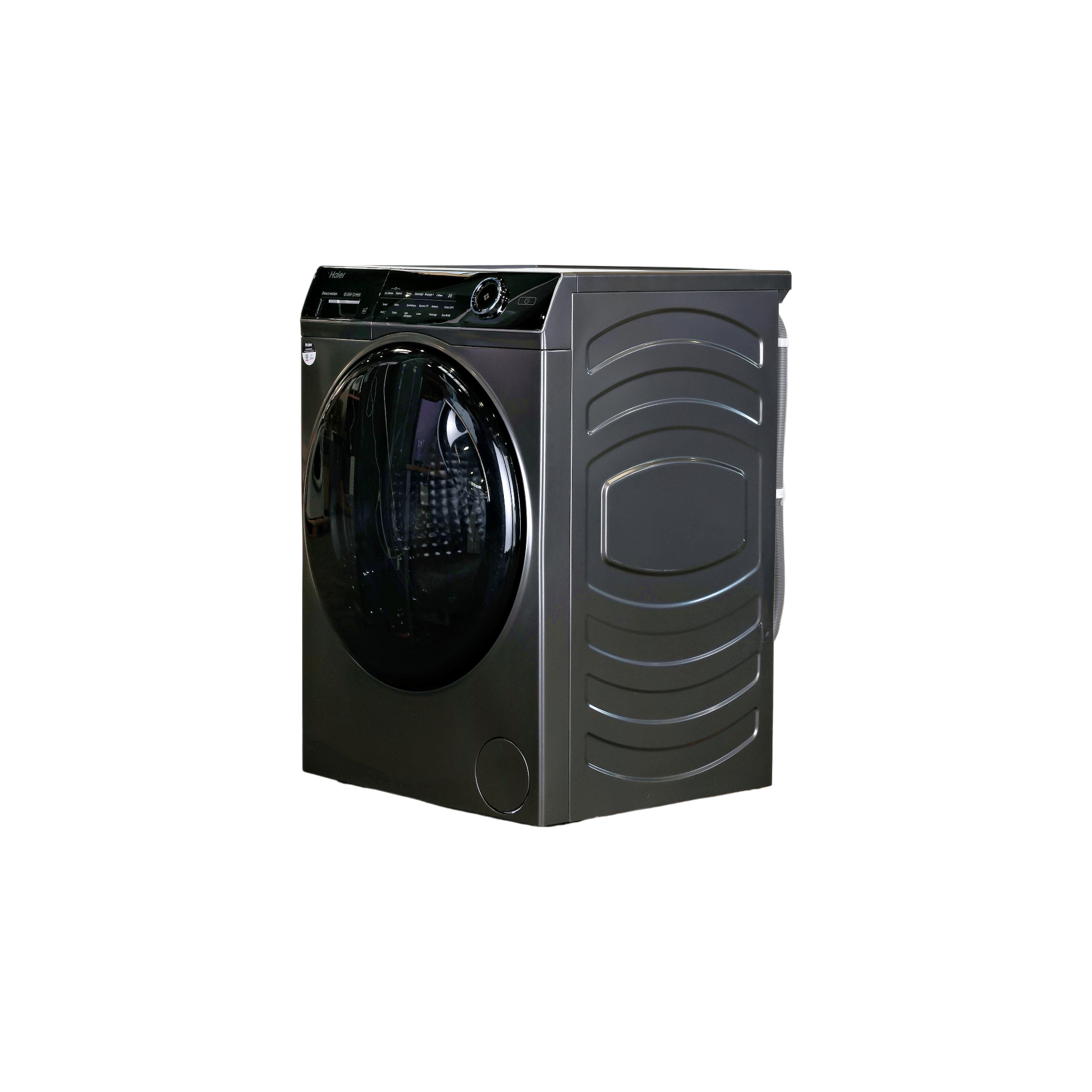 Lave-Linge Hublot 9 kg Reconditionné HAIER HW90-B14959S8U1 : vue du côté gauche