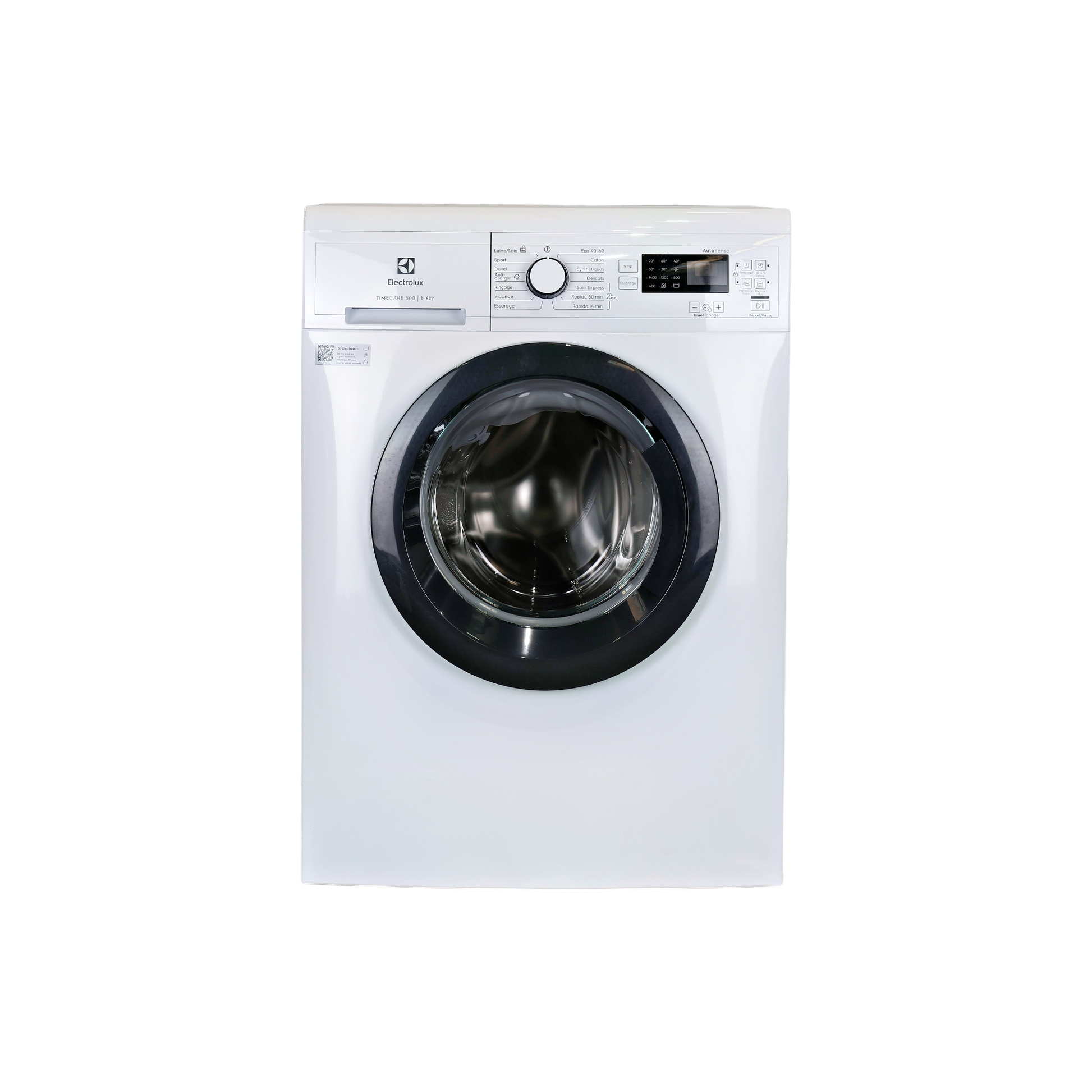 Lave-Linge Hublot 8 kg Reconditionné ELECTROLUX EW2F7814FA : vue de face