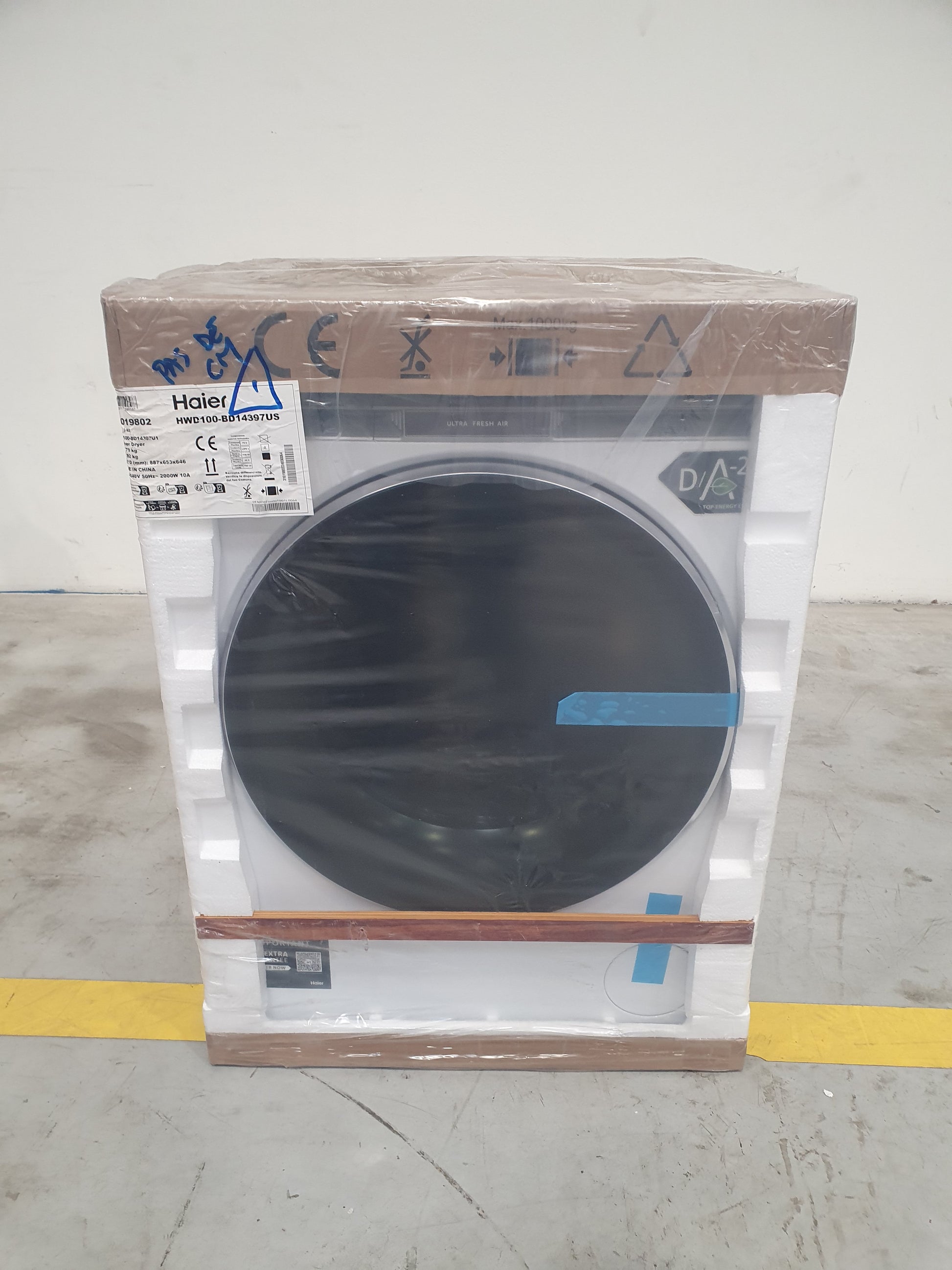 Lave-Linge Sechant 10 kg Reconditionné HAIER HWD100-BD14397U1 : détails