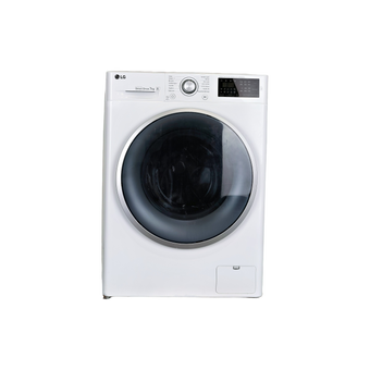 Lave-Linge Hublot 7 kg Reconditionné LG F74C41WH : vue de face