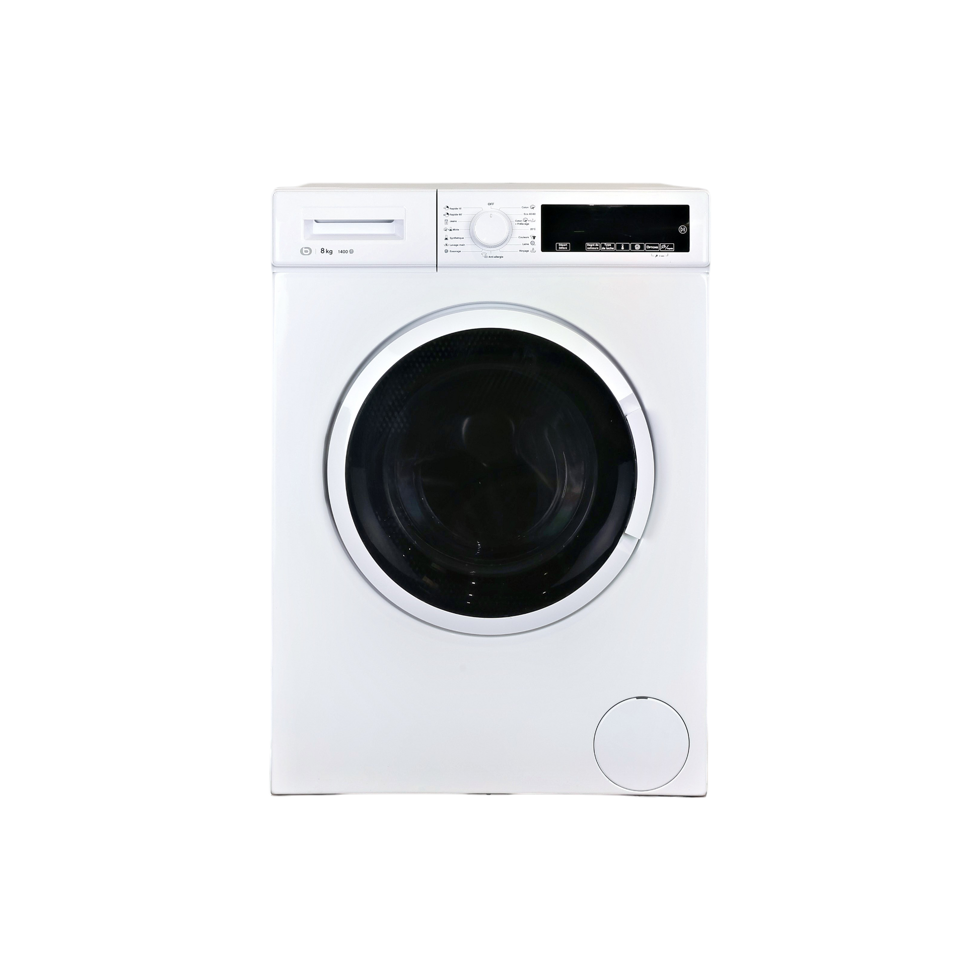 Lave-Linge Hublot 6 kg Reconditionné ESSENTIEL B ELF 614DD4 : vue de face
