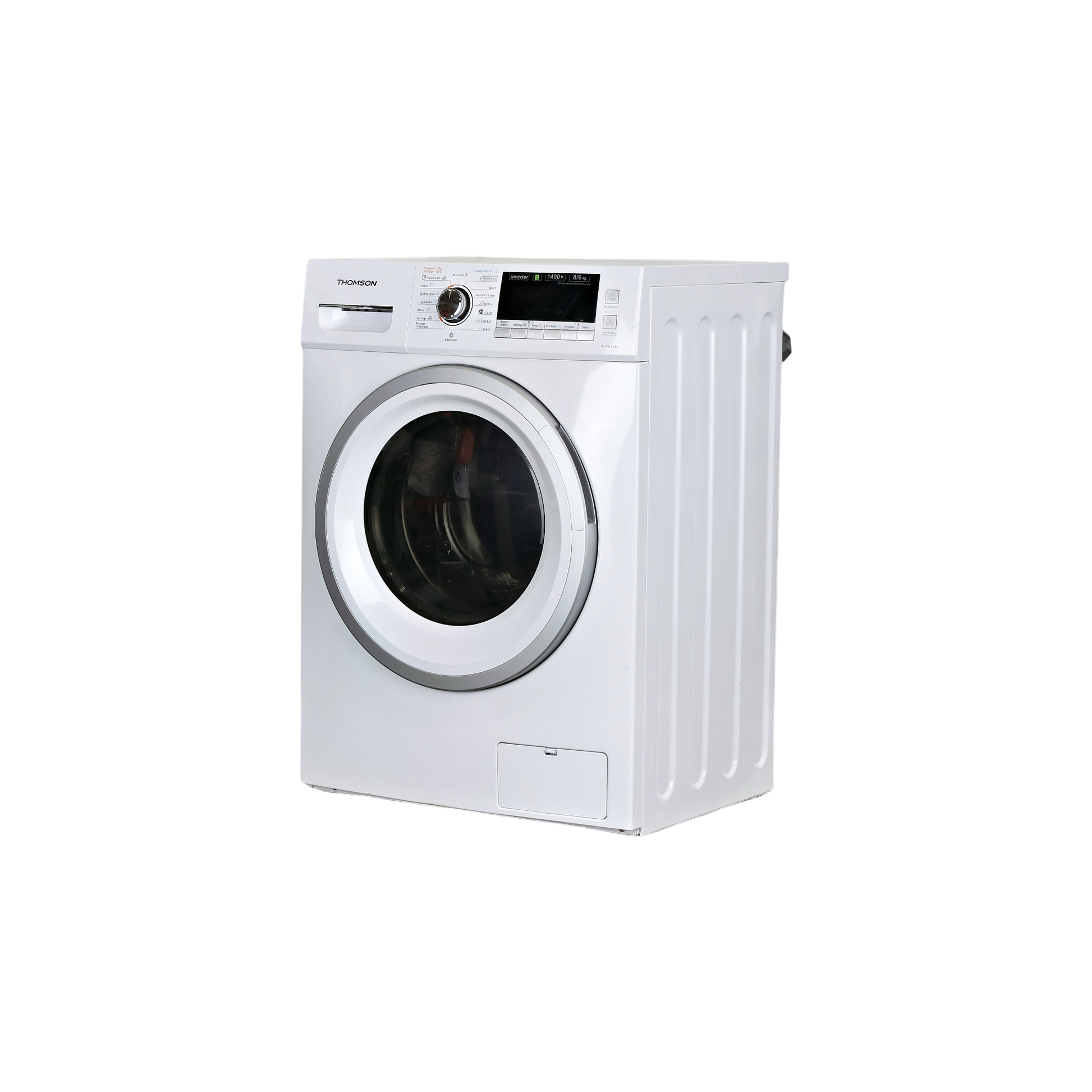 Lave-Linge Sechant 8 kg Reconditionné THOMSON TH WD 1486 : vue du côté gauche