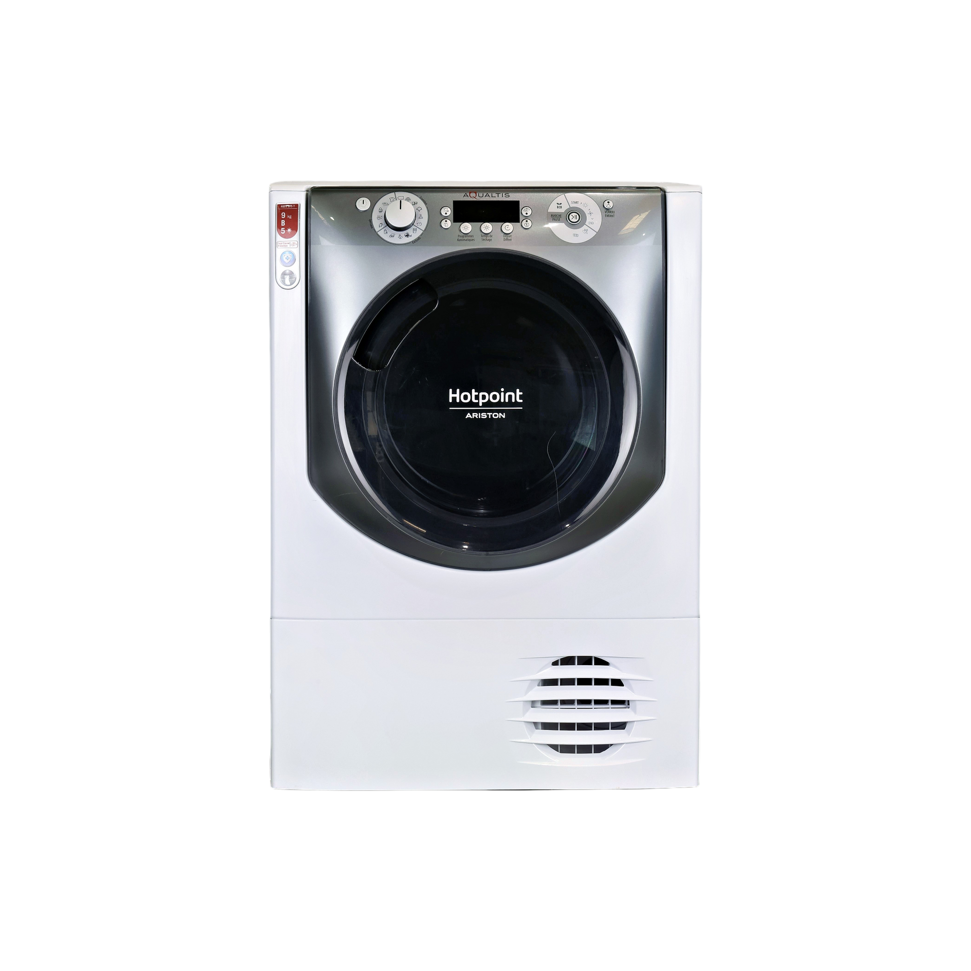 Seche-Linge Condensation 9 kg Reconditionné HOTPOINT AQC9 BF5 T/Z1 : vue de face