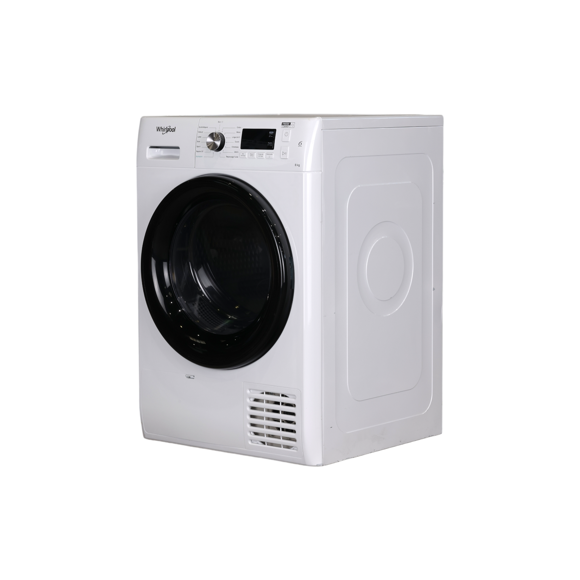 Seche-Linge Pompe À Chaleur 8 kg Reconditionné WHIRLPOOL FFTM1182BFR : vue du côté gauche