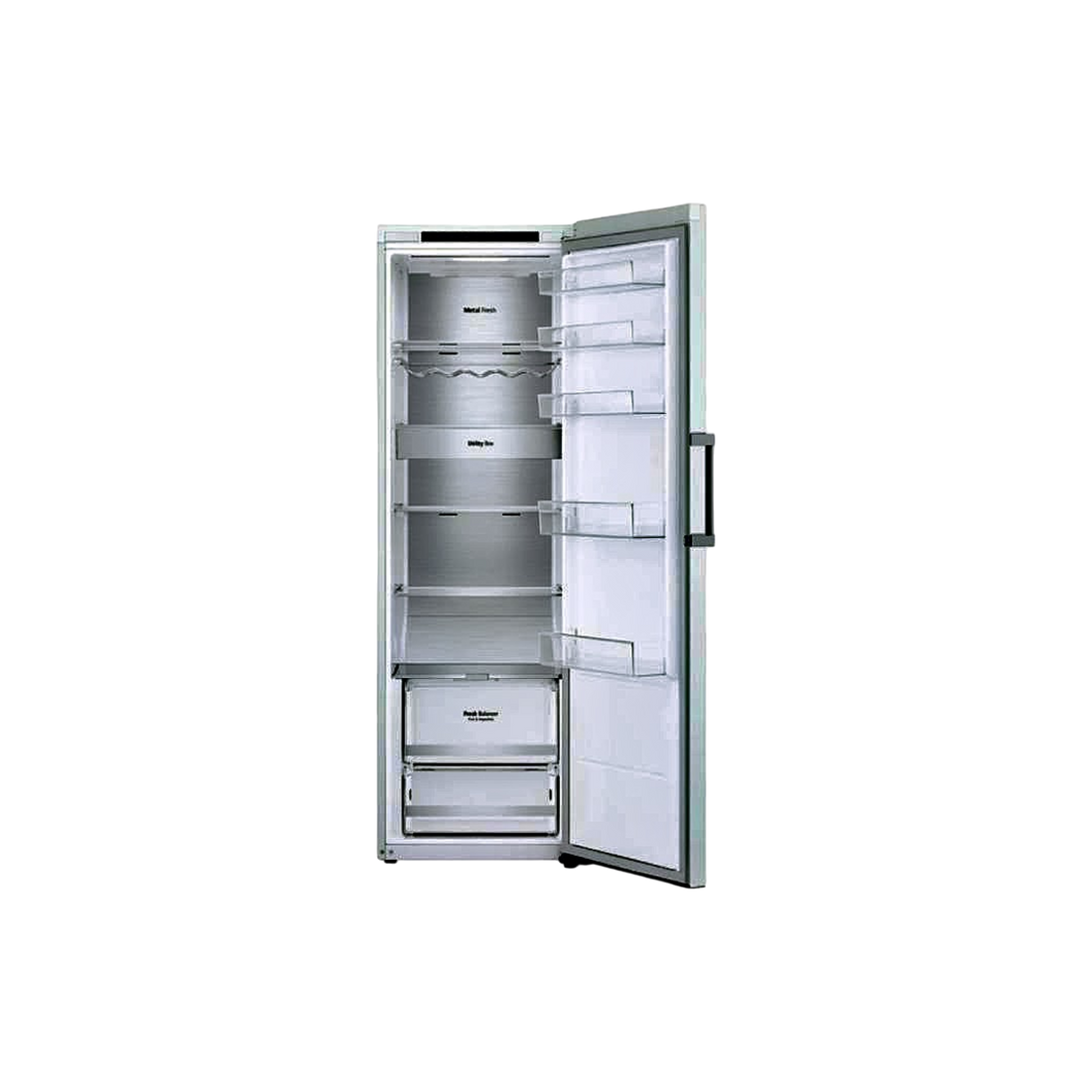 Réfrigérateur Une Porte 386 L Reconditionné LG GLT71SWCSE : vue de l'intérieur